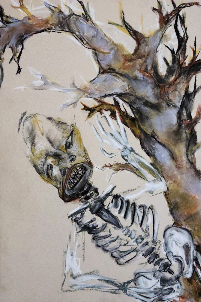 Droopy Cross Eyed Skeleton Mask [2025-02-15]